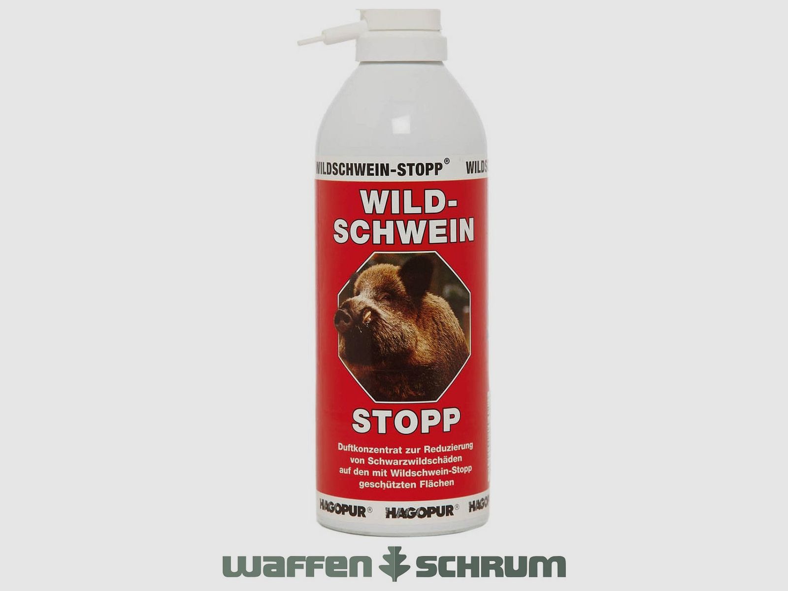 Hagopur Wildschweinstopp / 400ml / rot