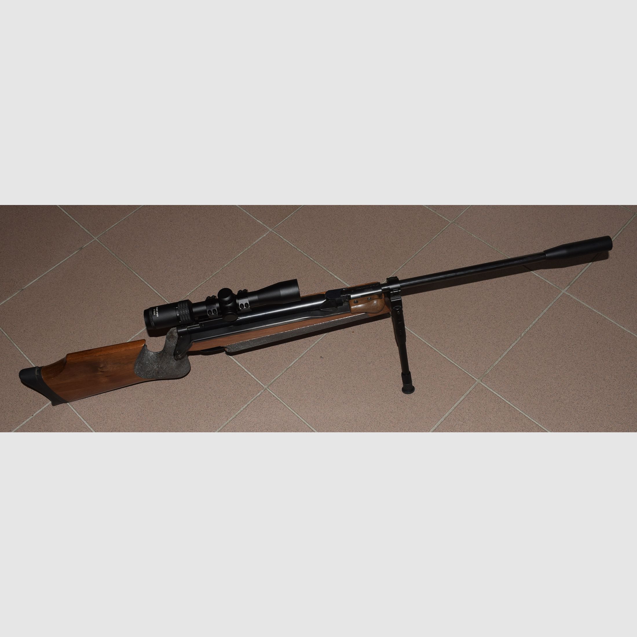 Air rifle Walther LGR sniper conversion completely revised