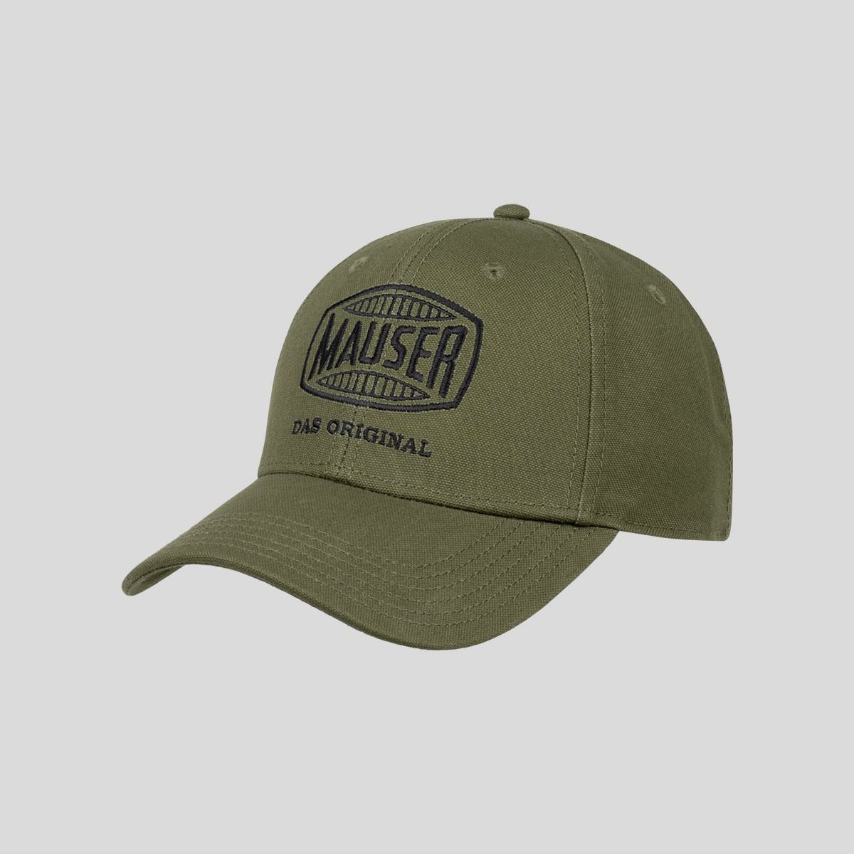 Mauser – Logo Canvas Kappe [matt oliv], Bild 1 von 4