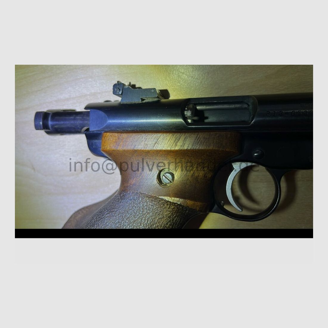 Ruger Mark II Target mit Formgriff .22lr