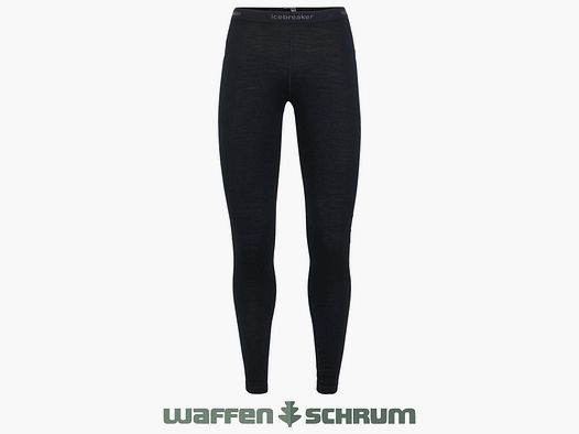 Leggings Icebreaker Oasis 200g Neri