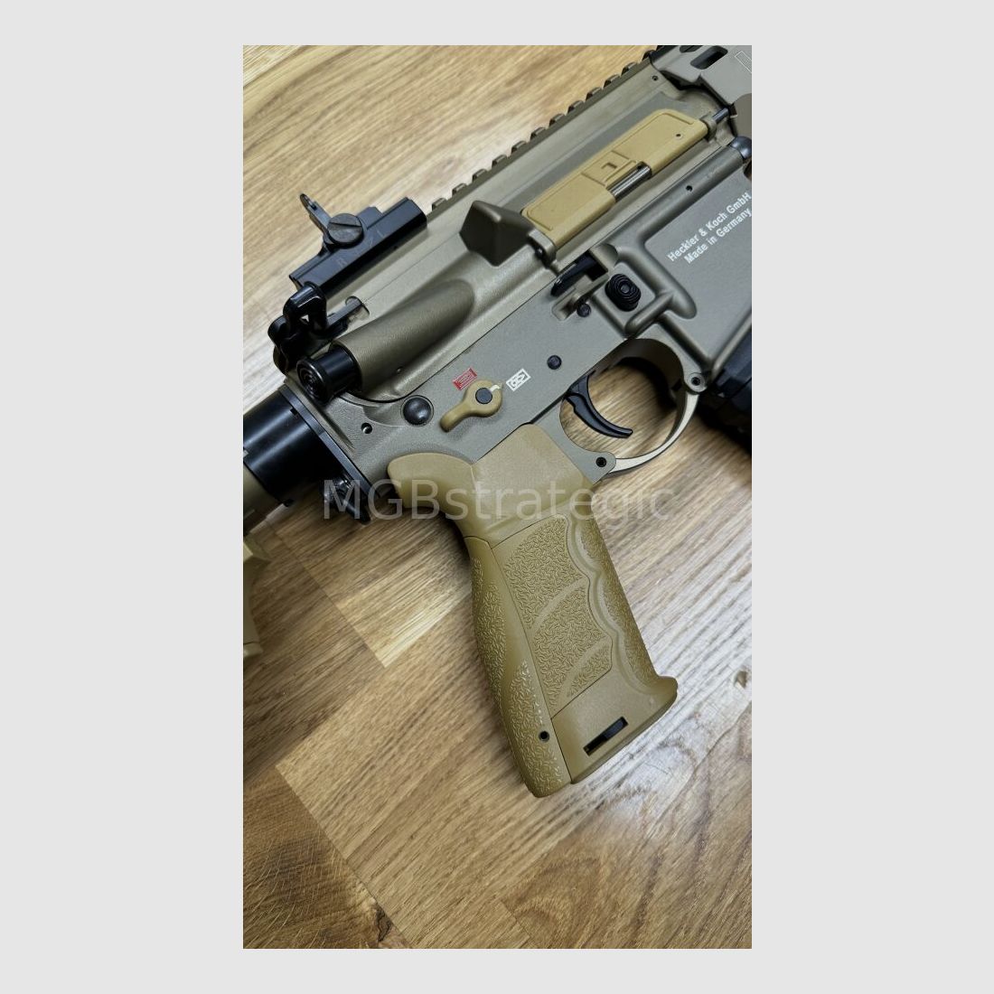 Original H&K M-LOK Handschutz klemmbar - Heckler & Koch MR223 A3 16,5" Lauf halbautom. Büchse .223Rem - zivile Version HK416 / G95K / G38 / mit Upgrades
