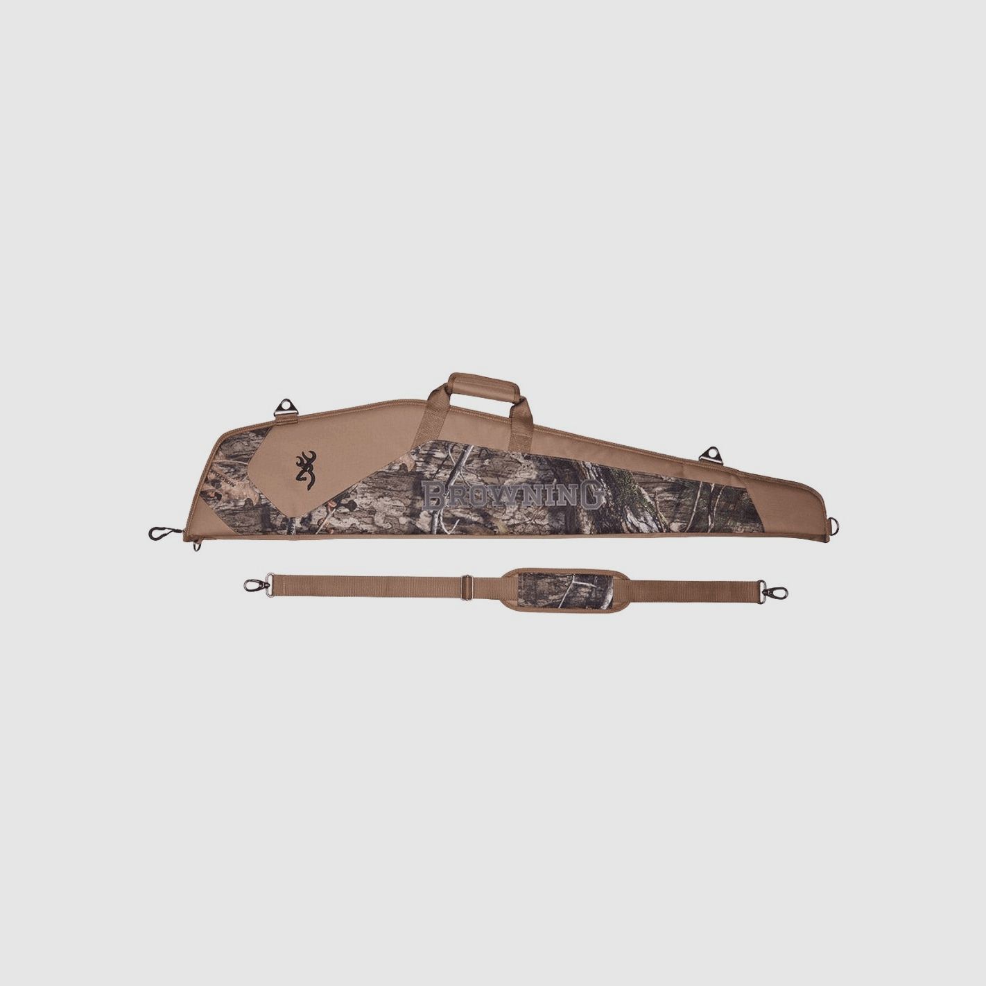 Browning Grapple DNA Gewehrholster für Waffen braun und camo 115 cm