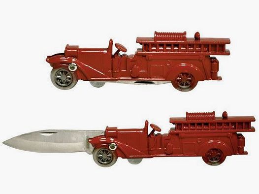 Feuerwehrklappmesser Oldtimer Messer