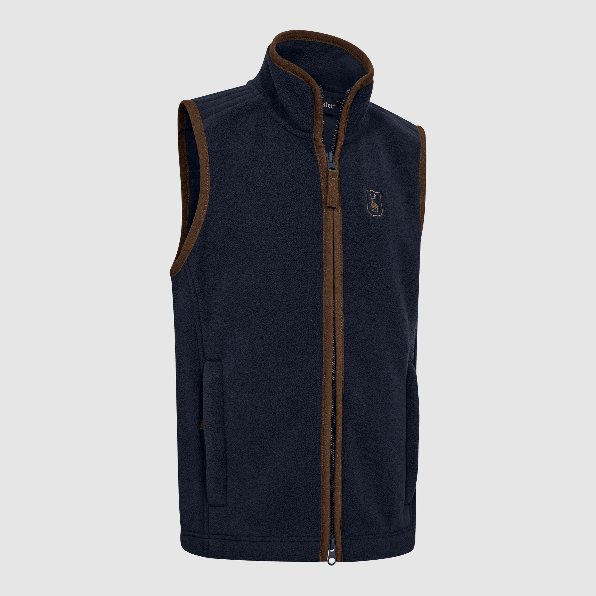 Deerhunter Youth Cumbria Fleeceweste Kinder Dark Blue - 140