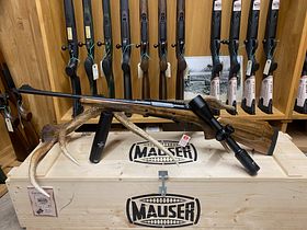 Haenel Jaeger 10 Lady Timber Compact, met Bauer HD 2-16x50 L7F ASV
