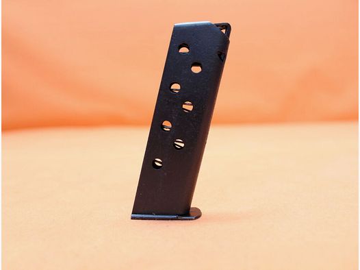 DDR SURPLUS Walther PP: Magazin DDR (ohne Markierung) 8-Schuss brüniert ohne Magazinschuh 7,65mmBrowning