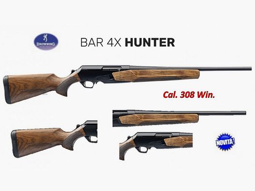 BROWNING BAR 4X Hunter cal.308 Win con filetto