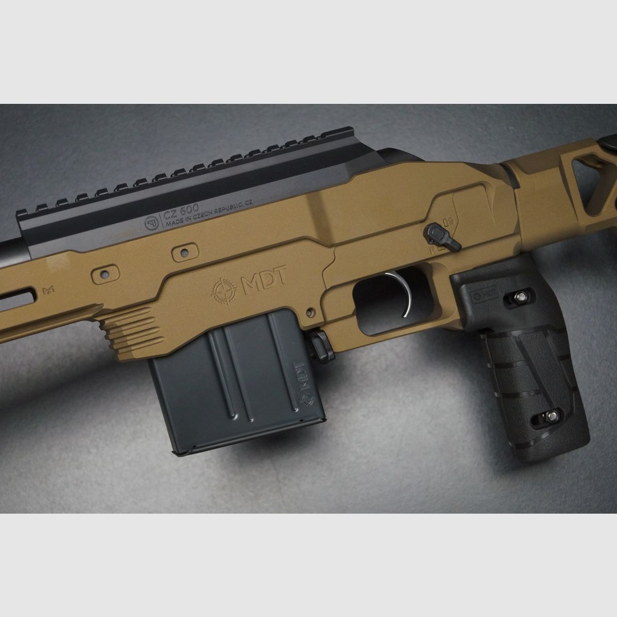 CZ 600 MDT Deep Bronze precision rifle .308 Win, image 7 of 9