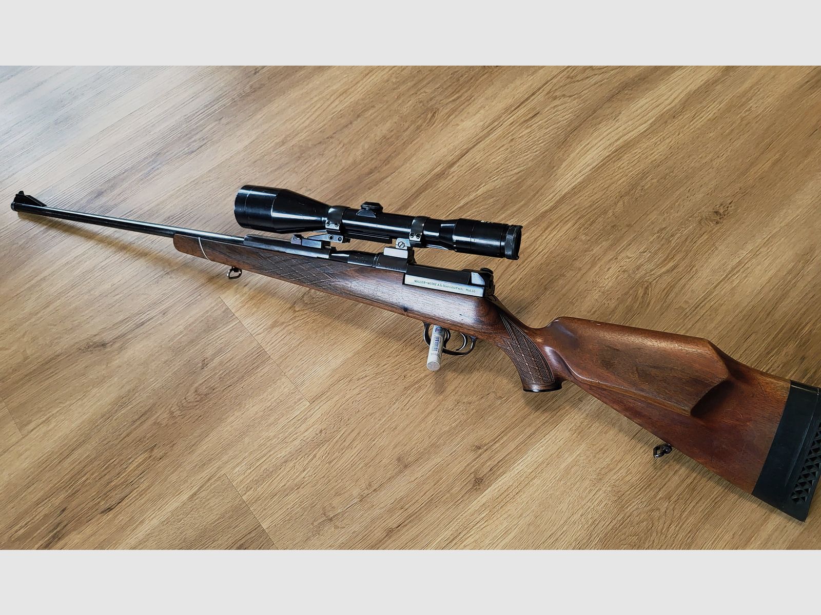 Mauser 66 mit Glas und Montage in 7x66 SEH