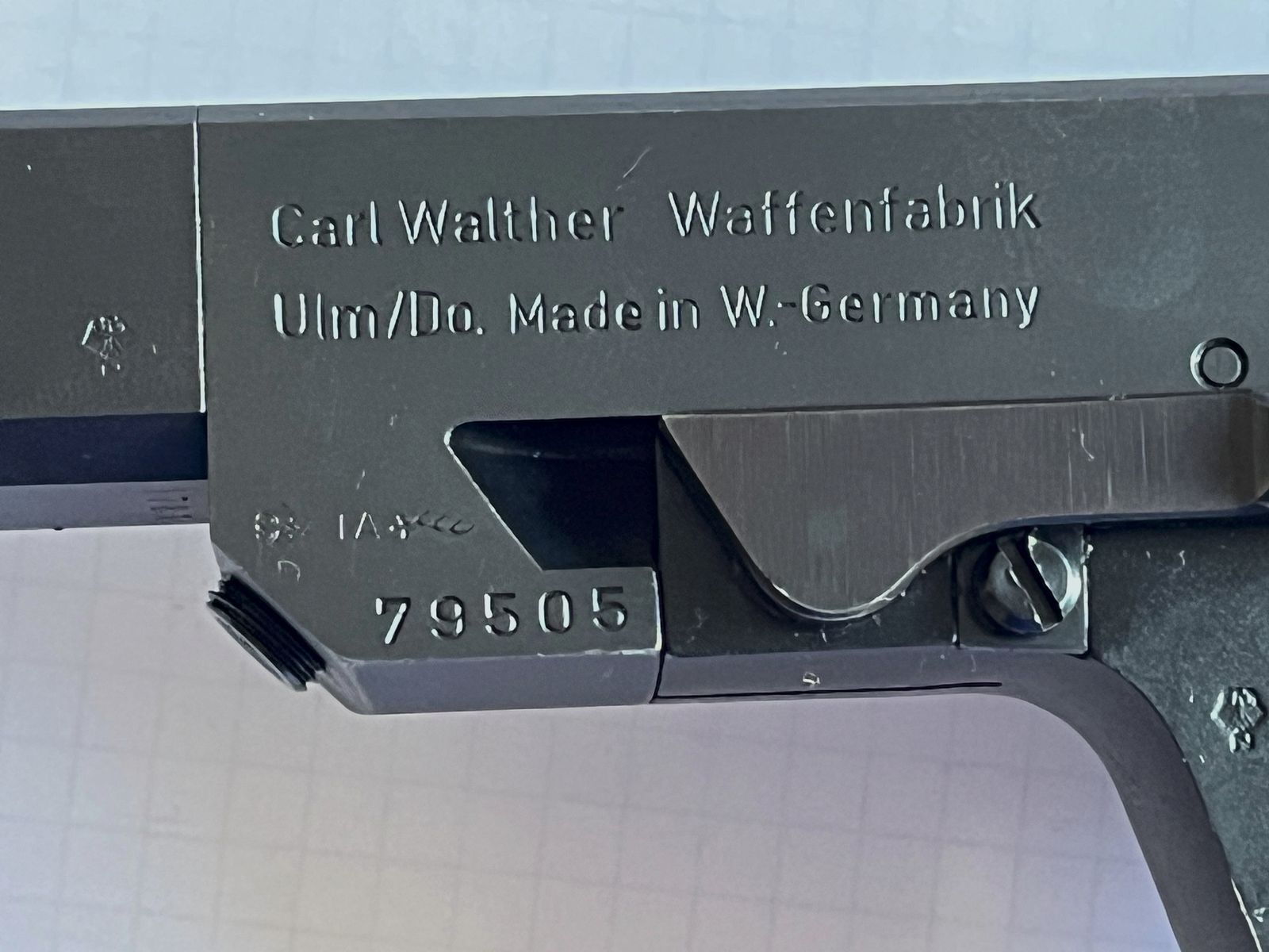 Pistola sportiva Walther GSP in calibro .22 con un sistema intercambiabile in calibro .32
