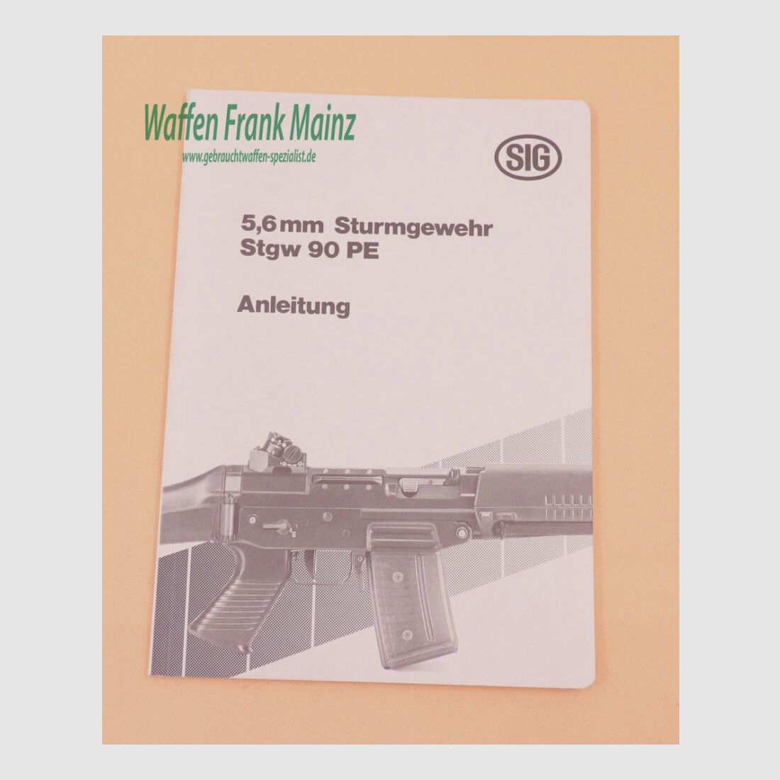 SIG / Schweiz Bedienungsanleitung Stgw 90 PE