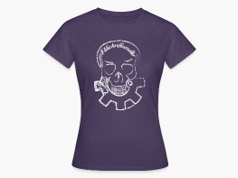 blackrifles skull - Frauen T-Shirt Schwarz