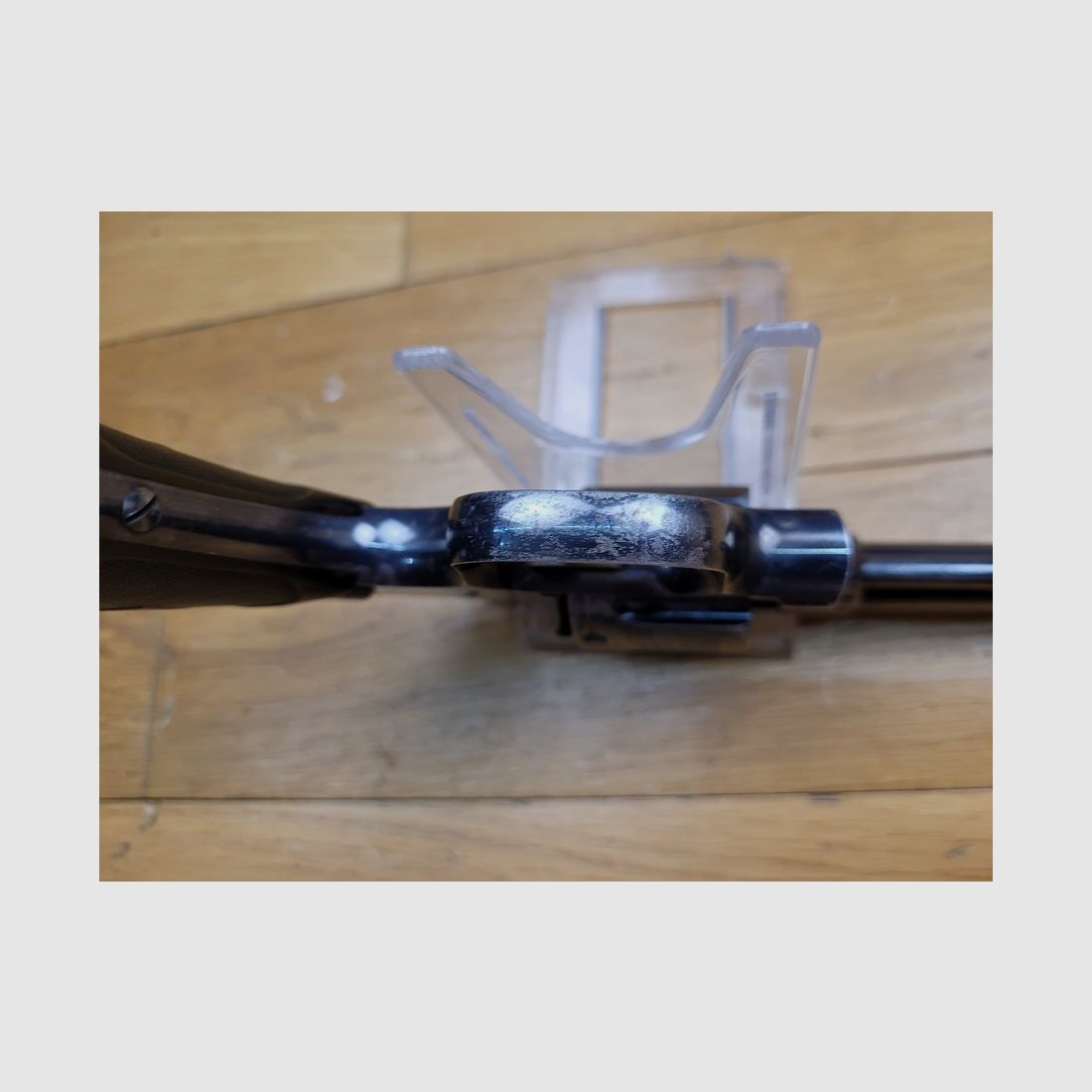 Rarissime et primal revolver Smith&Wesson Hand Ejector 1er modèle 1896 – cal. 32SW Long – Tout premier de la légendaire lignée Smith à barillet basculant – 19.712 exemplaires seulement – TBE + et catégorie D, image 8 sur 17