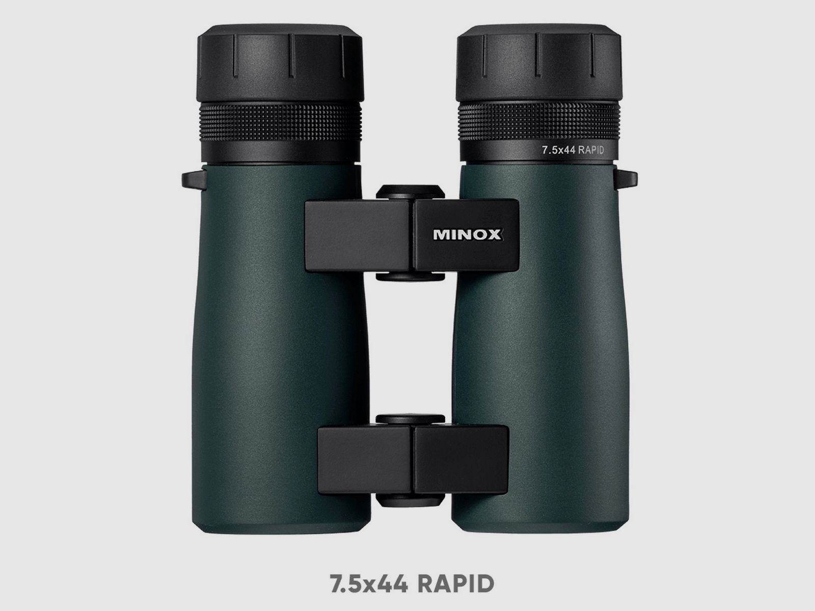 MINOX 7.5x44 RAPID binoculars with case and carrying strap