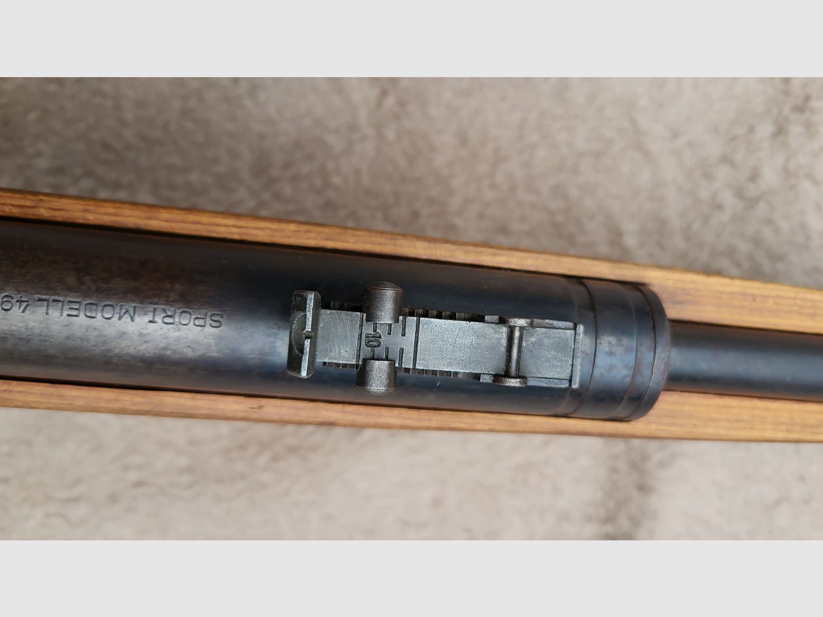 Luftgewehr mit Magazin, Modell Haenel 49a zu verk.