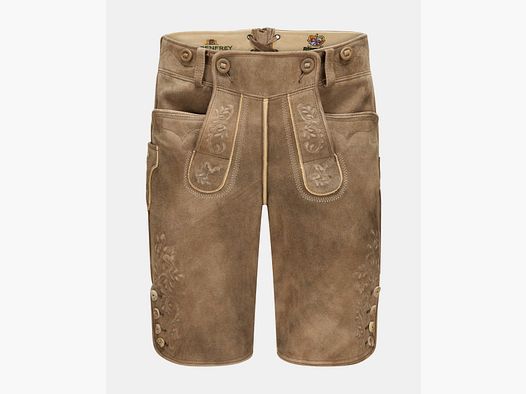 Meindl Loisachtal short leather trousers in Inka