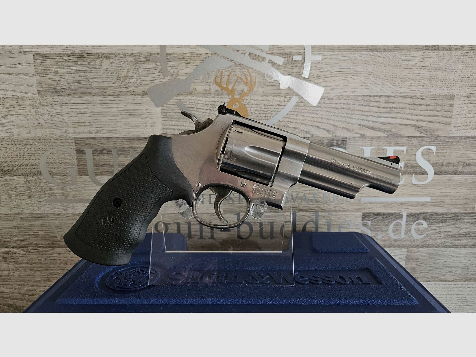Revolver Smith&Wesson 629-6 Longueur du canon 4" Cal. .44Mag Acier inoxydable - frais de port offerts ! - Produit neuf du commerce spécialisé
