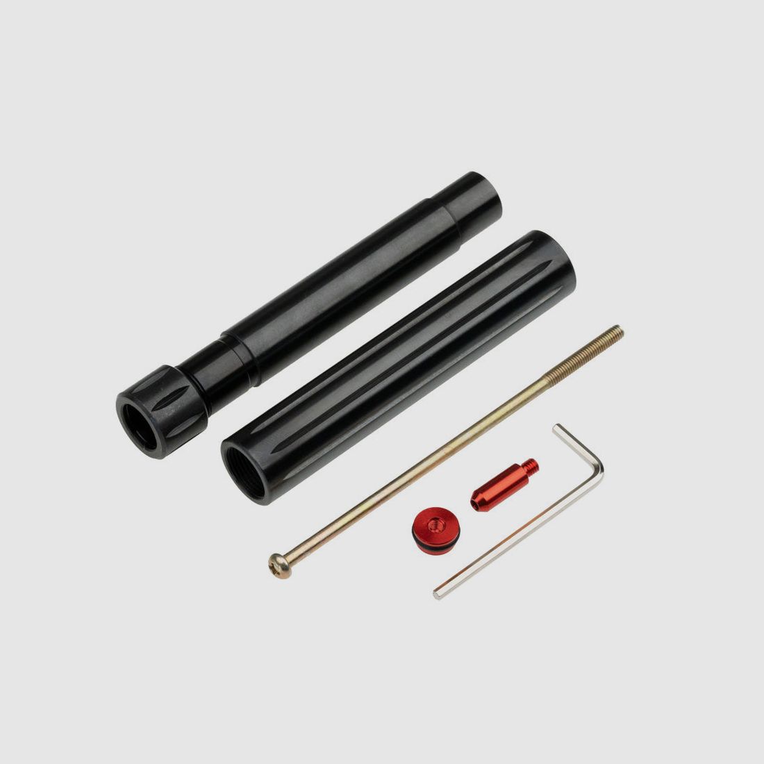 KOMBI | Tuninglauf | Tuning Barrel HDP50 + Powerkit.50 for HDP50 | ROT ELOXIERT | T4E Exportventil | HDP.50 + GEN.2| 25j+