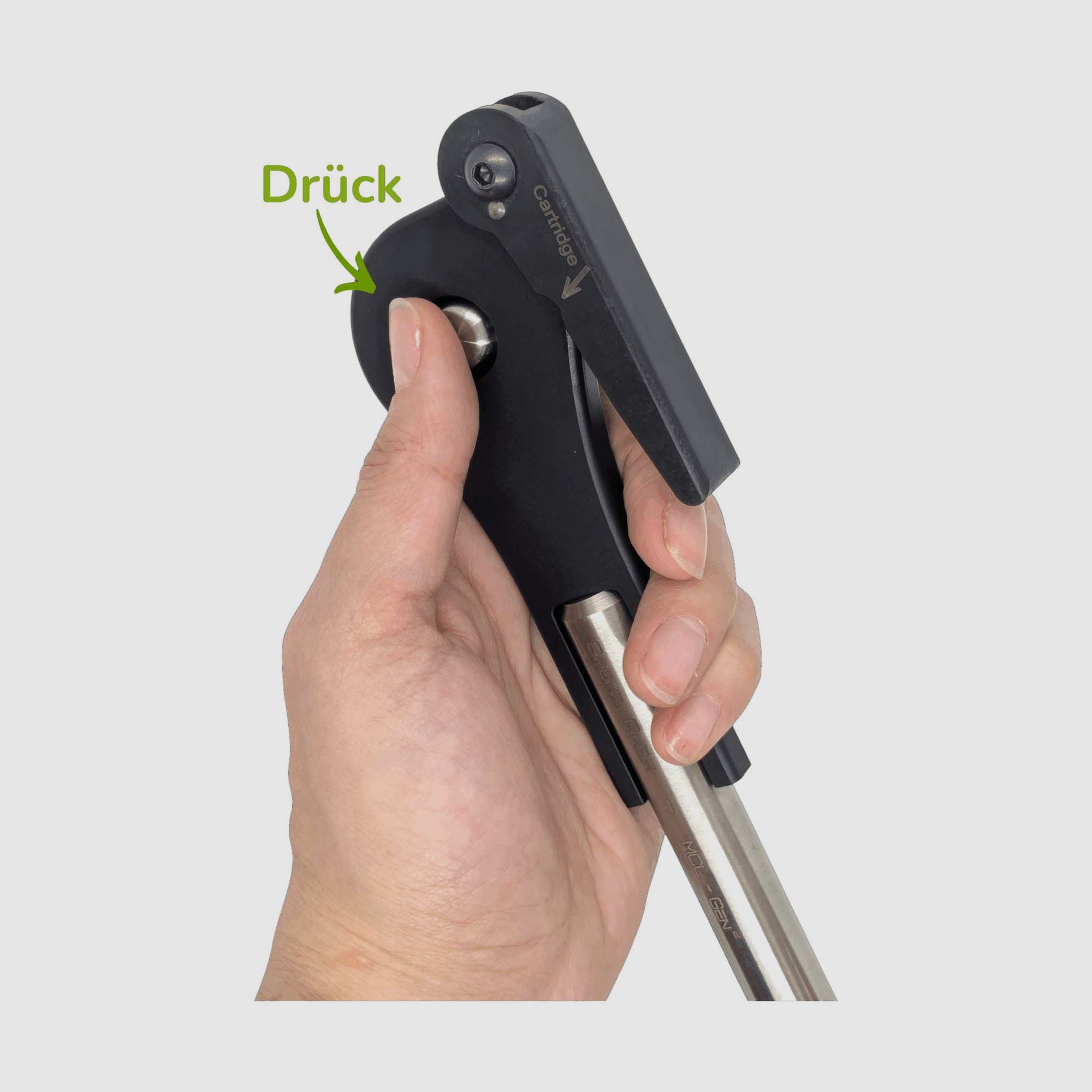 SPOHR Tuning/Parti di ricambio per Revolver Moon-Clip-Loader Gen² per telaio L&N e simili 9mm, immagine 4 di 4