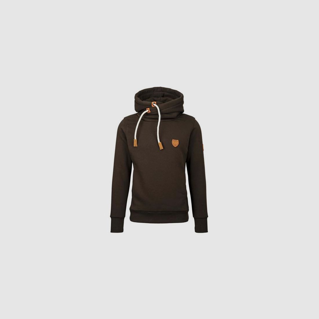 Hubertus Hubertus Hoodie oliv / braun