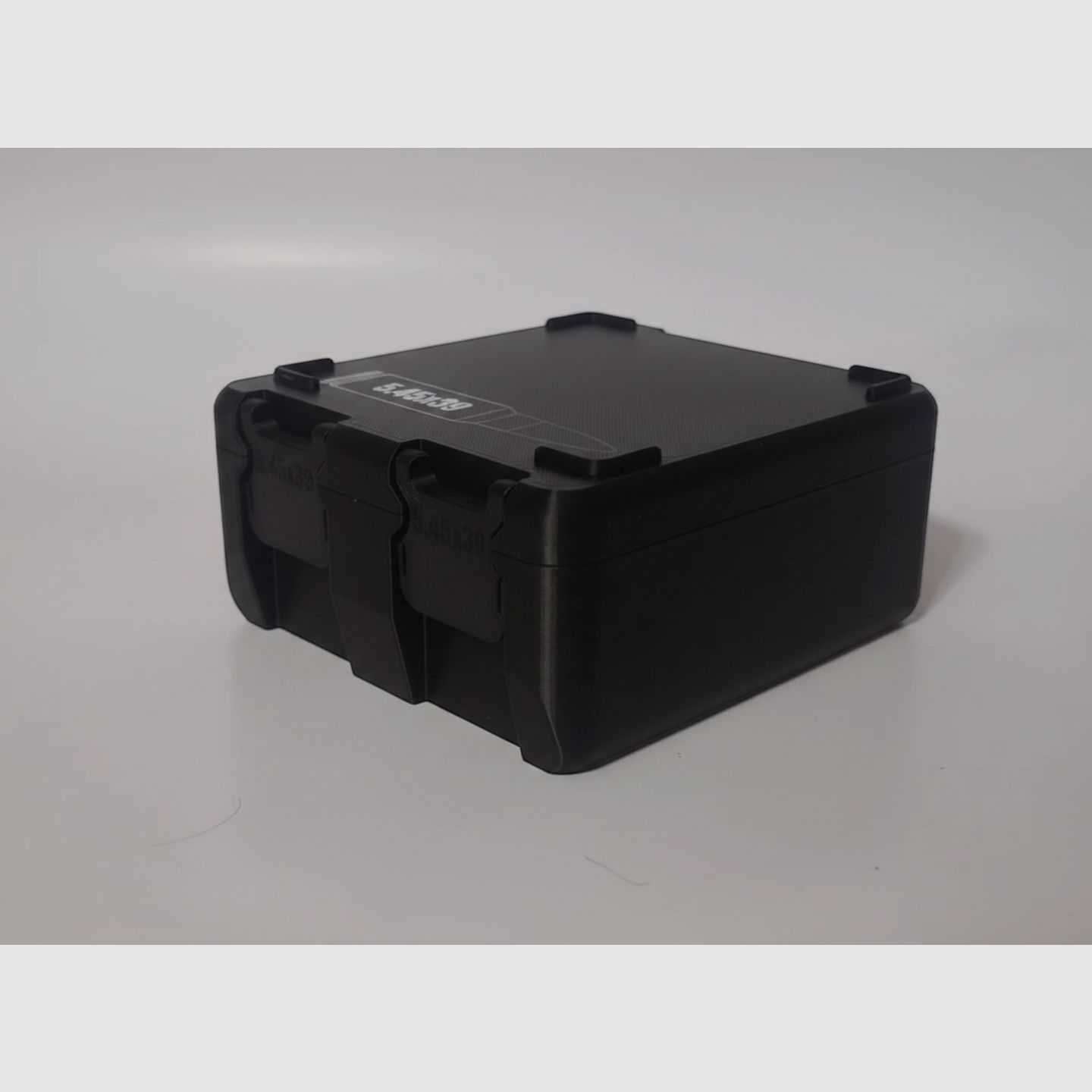 Filamelt ammunition box / 5.45x39mm / 'Folding / Locking lid' / cartridge box, ammo box