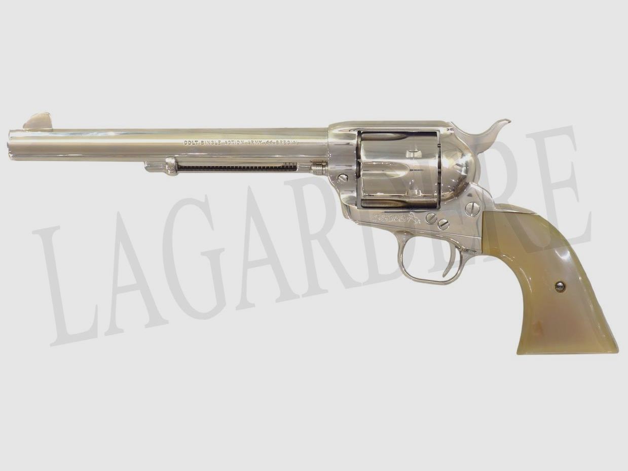 COLT SAA 7.5" NICKEL (REVOLVER)