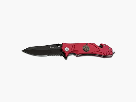 Böker Magnum Böker Magnum Magnum Pocket Knife Fire Fighter Red