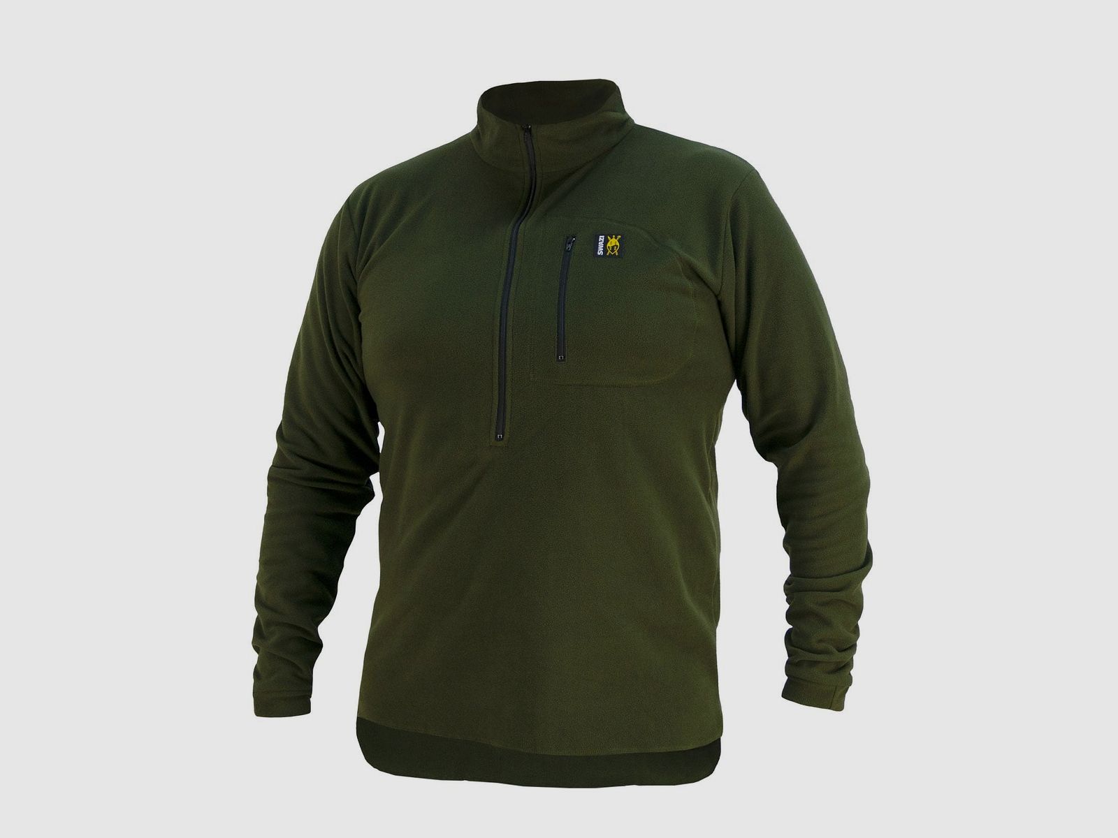 Swazi Micro Fleecepullover Olivgrün Herren - S