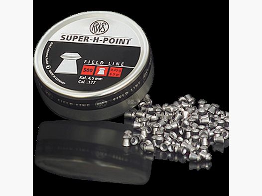 RWS Diabolos Super-H-Point - Cal. 4,5 mm - 0,45g - 500 pz.