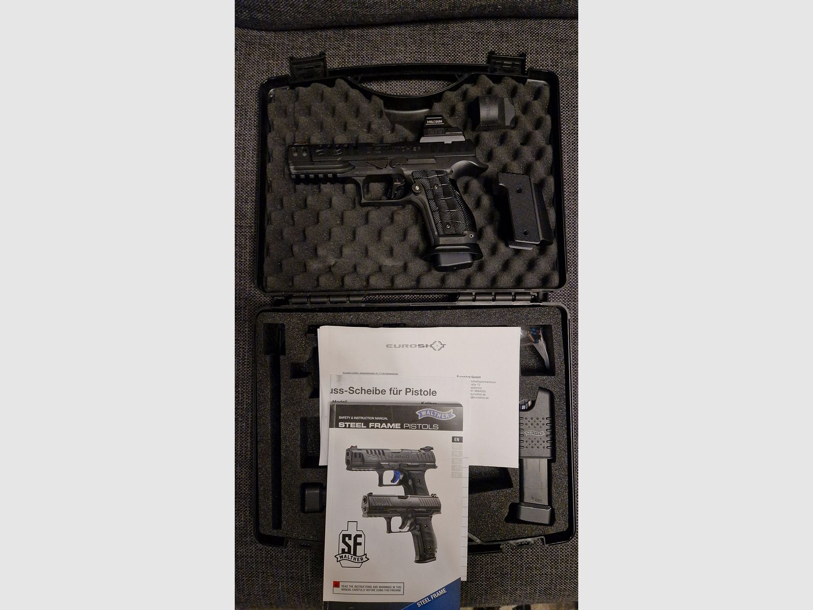 Walther Q5 Black Ribbon + Holosun 507 + Lok Grip