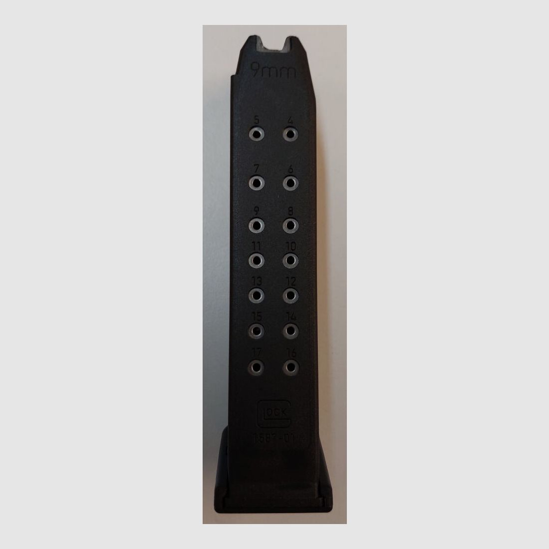 Glock magazine 17 rounds 9x19/9mm Para for pistol Glock 17