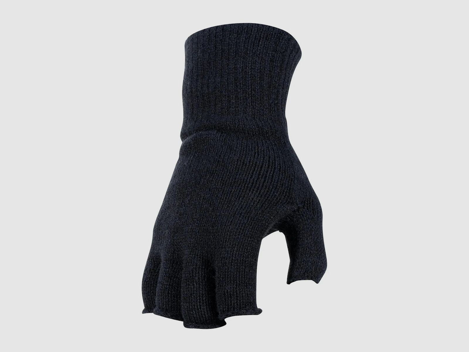 MFH MFH Strick-Handschuhe ohne Finger schwarz