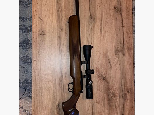 Einzellader KK Büchse Jung Roland Mod. Hubertus mit Optik