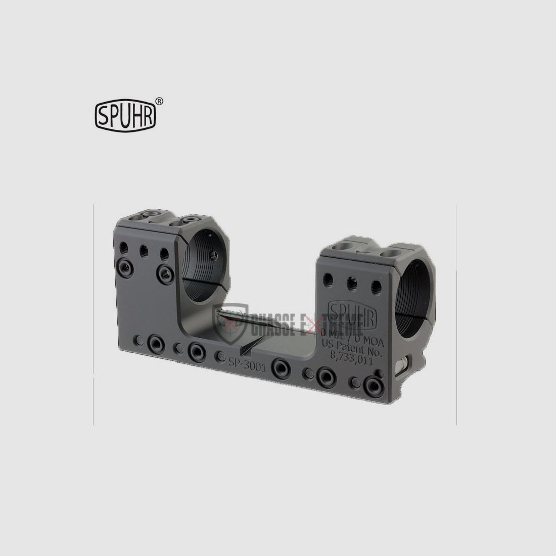 Monobloc-Montage SPUHR 30mm Neigung 0 Moa - H 30mm, Bild 1 von 2