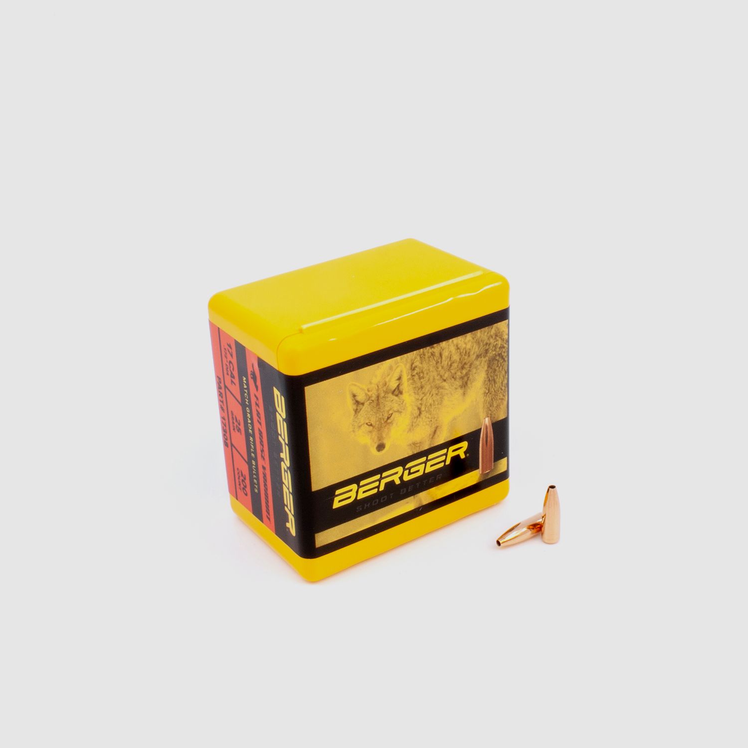 Proiettile Berger .17 FB Varmint 25GR 200 pezzi