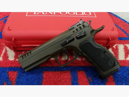 Tanfoglio Stock I Grün verstellbare Visierung. Kal. 9×19