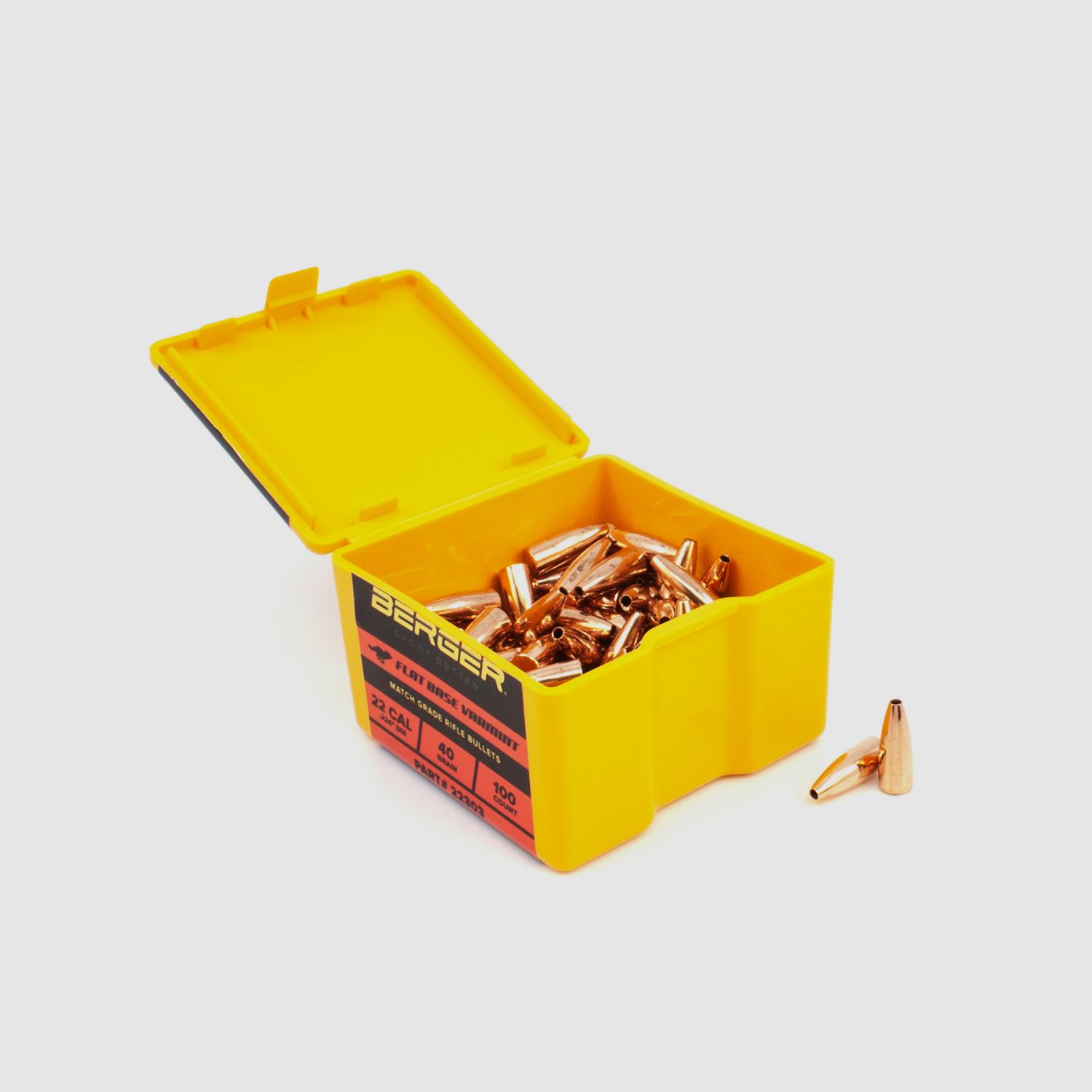 Berger Bullet .22 FB Varmint 40GR 100 pieces