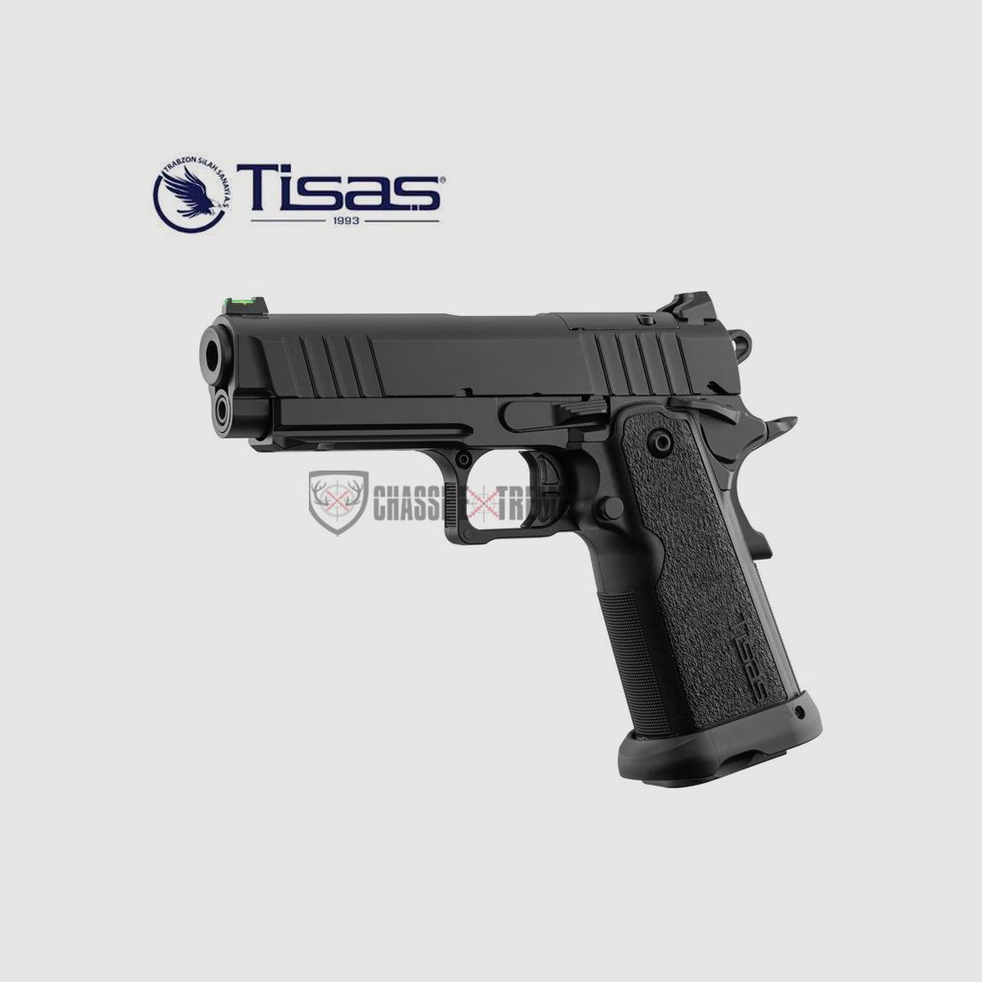 Pistola TISAS 2011 Carry Bull Barrel Double Stack Cal. 9x19mm Pronta per Ottica, immagine 5 di 8