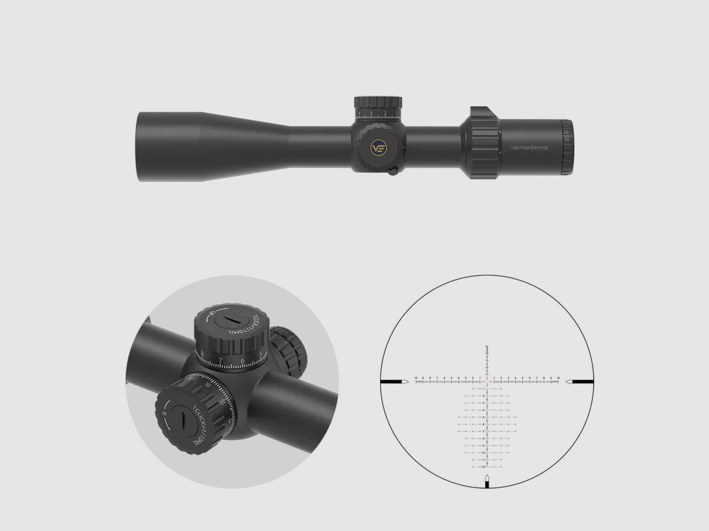 Vector Optics SCFF-46 Tauron 6-24×50 HD MIL