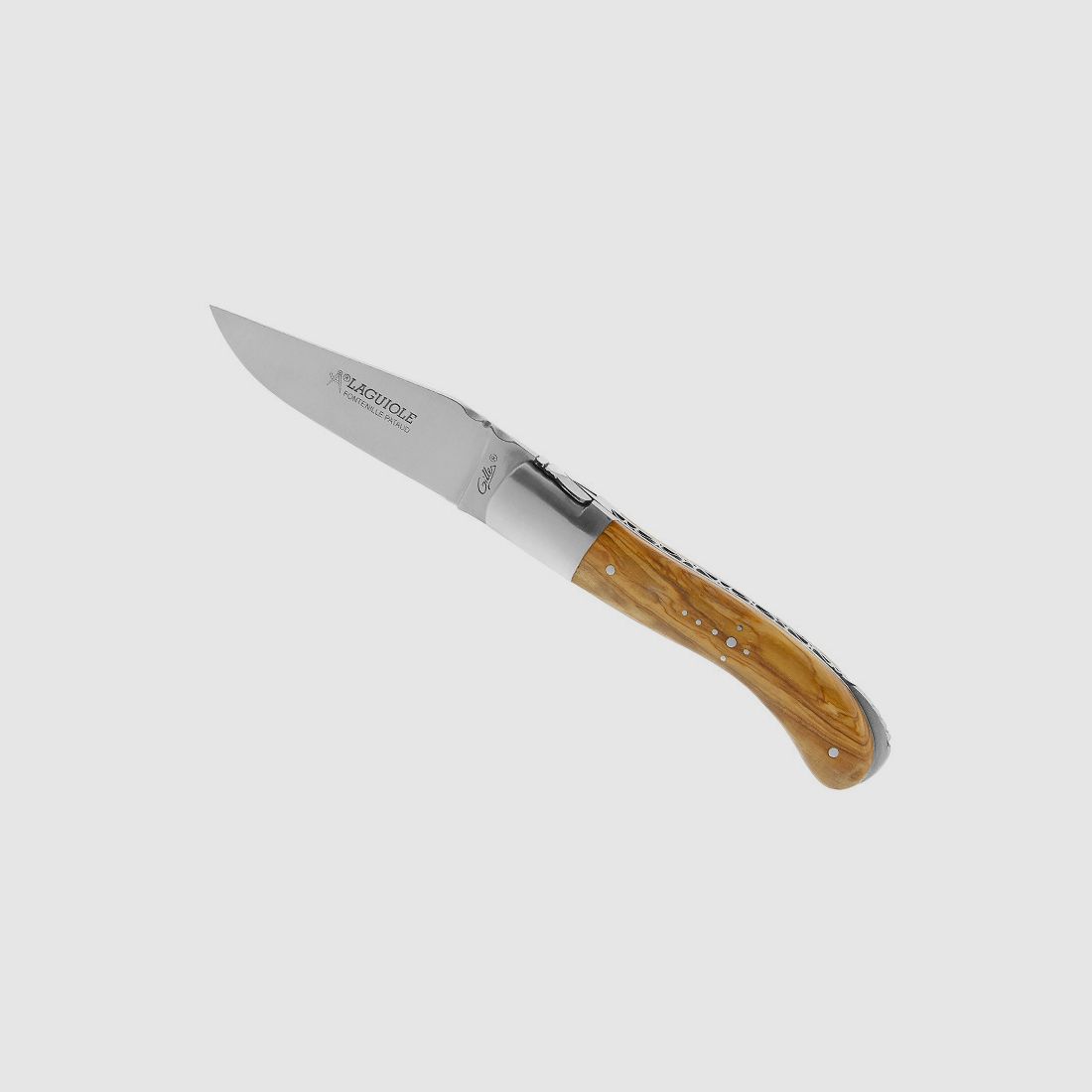 LAGUIOLE GILLES SPORT OLIVIER 13CM INOX MAT