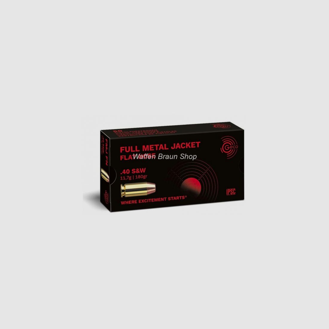 Geco .40 S&W VMF 11,7g 50 Stück