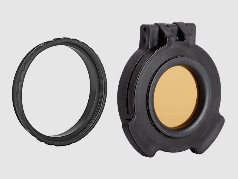 Tenebraex lens cover 56ACR-001BK1, orange-transparent