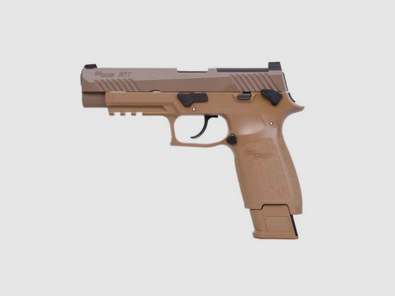 SIG Sauer P320-M17 4,5 mm Coyote Tan 20 coups pistolet à air