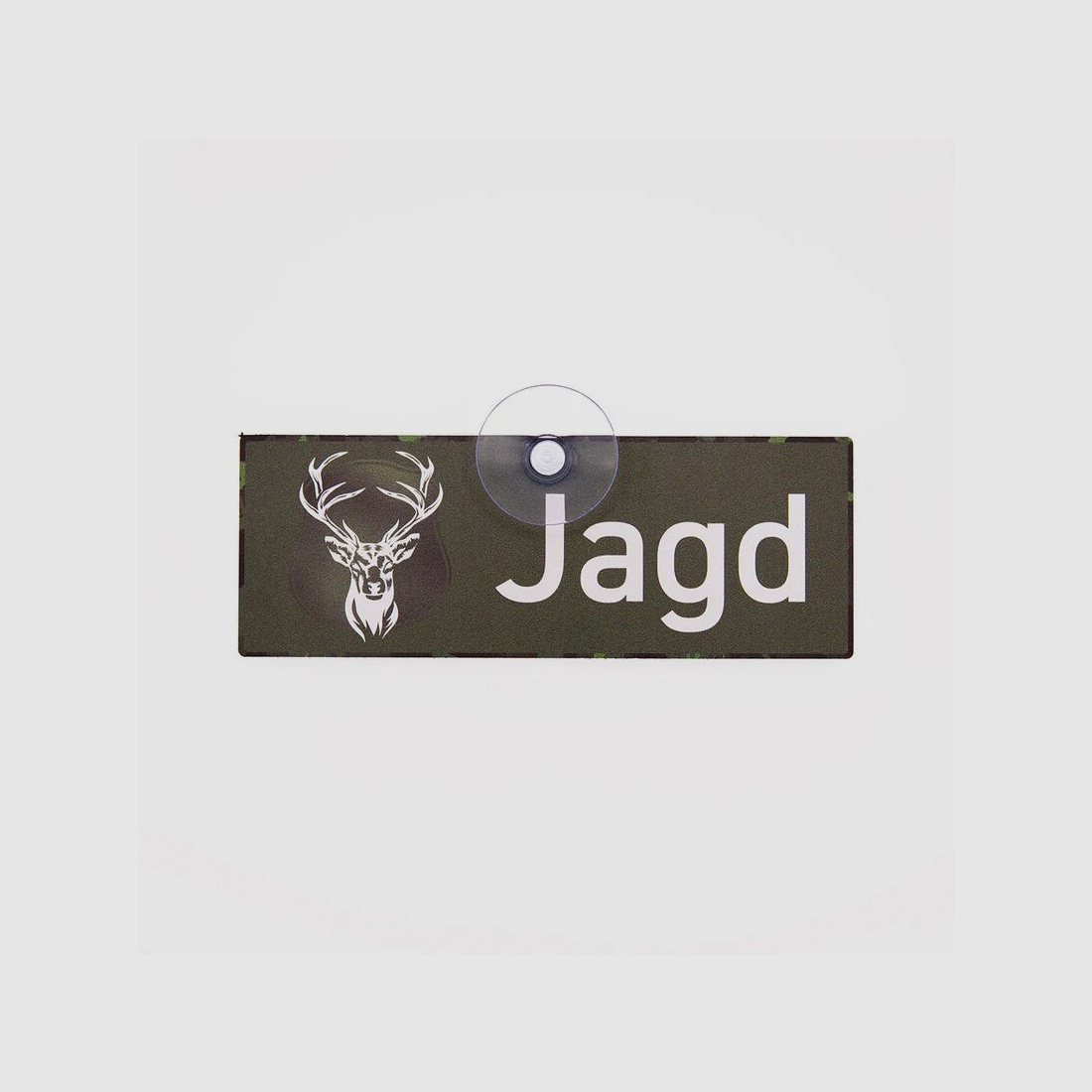 Wilde Hilde Autoschild mit Saugnapf - Jagd