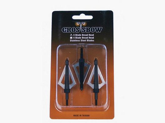CROSSBOW HUNTING TIPS 3-PACK