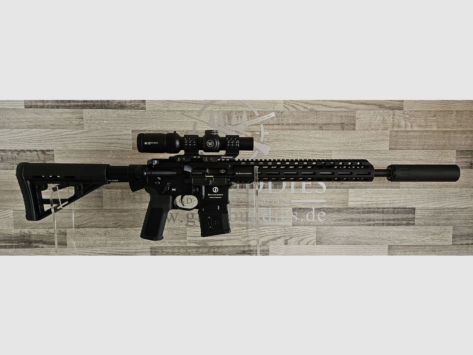 Schmeisser AR15 M4FL 14,5" Black Kal. .223Rem mit Vortex Strike Eagle + SD - Neuware vom Fachhandel