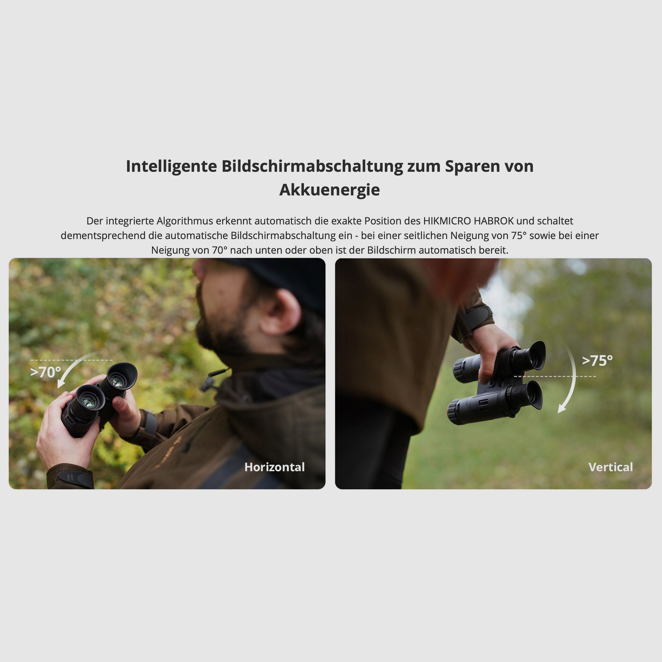Hikmicro Binocular Habrok HQ35LN thermal imaging/night vision/digital camera 940Nm 2560 x 1440