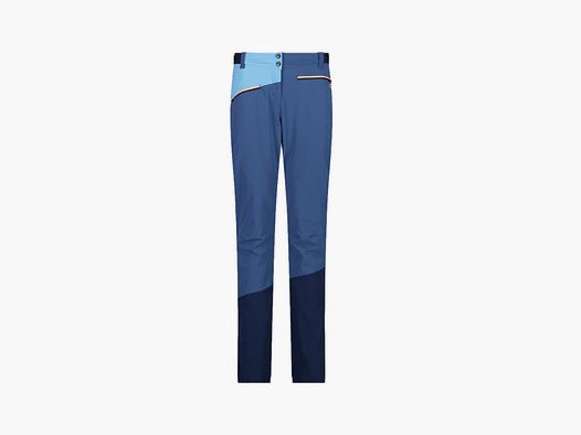 Pantalones CMP Damen Unlimitech de material elástico de 4 vías azul