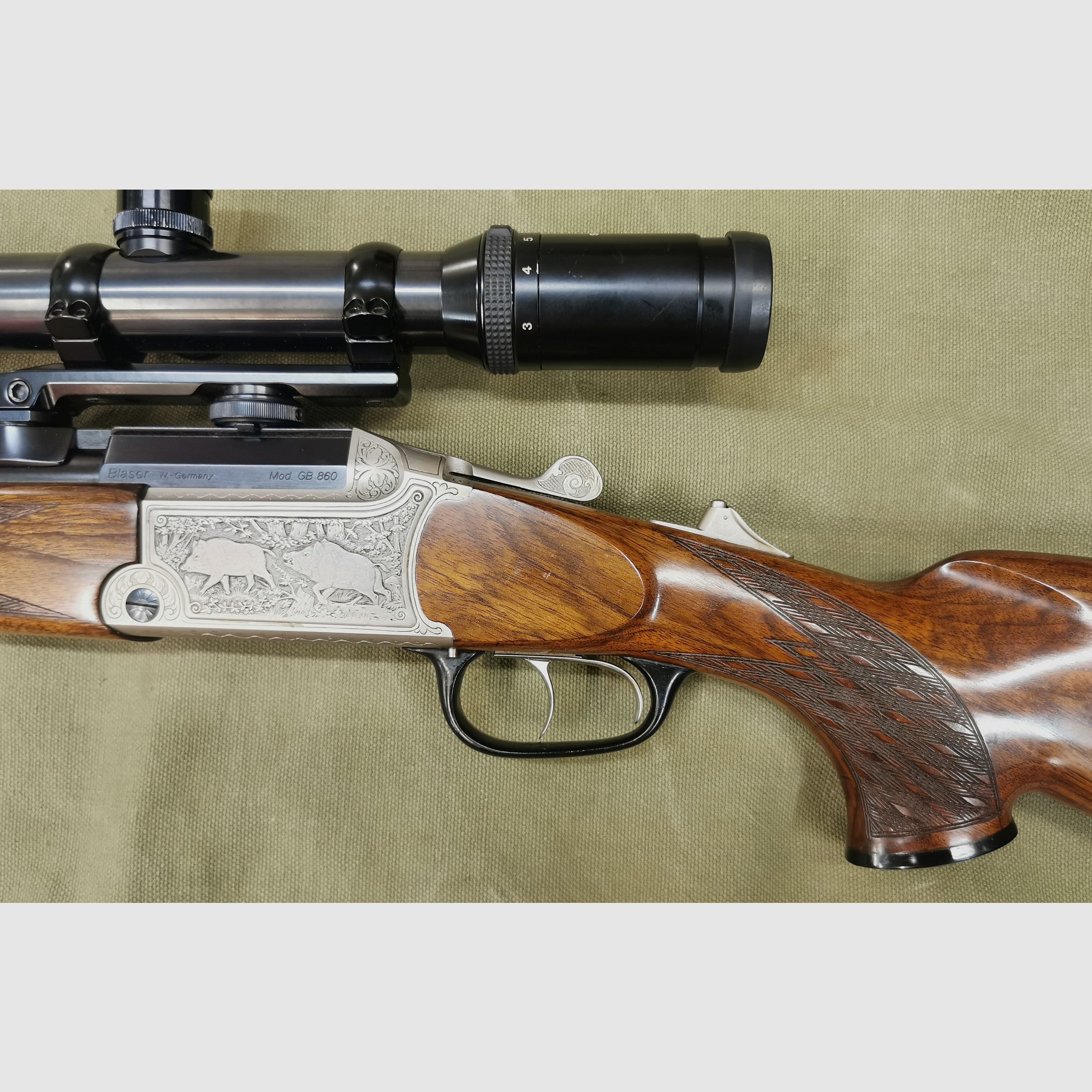 Blaser GB 860 Luxe avec Svarovski Habicht 3-12x56
